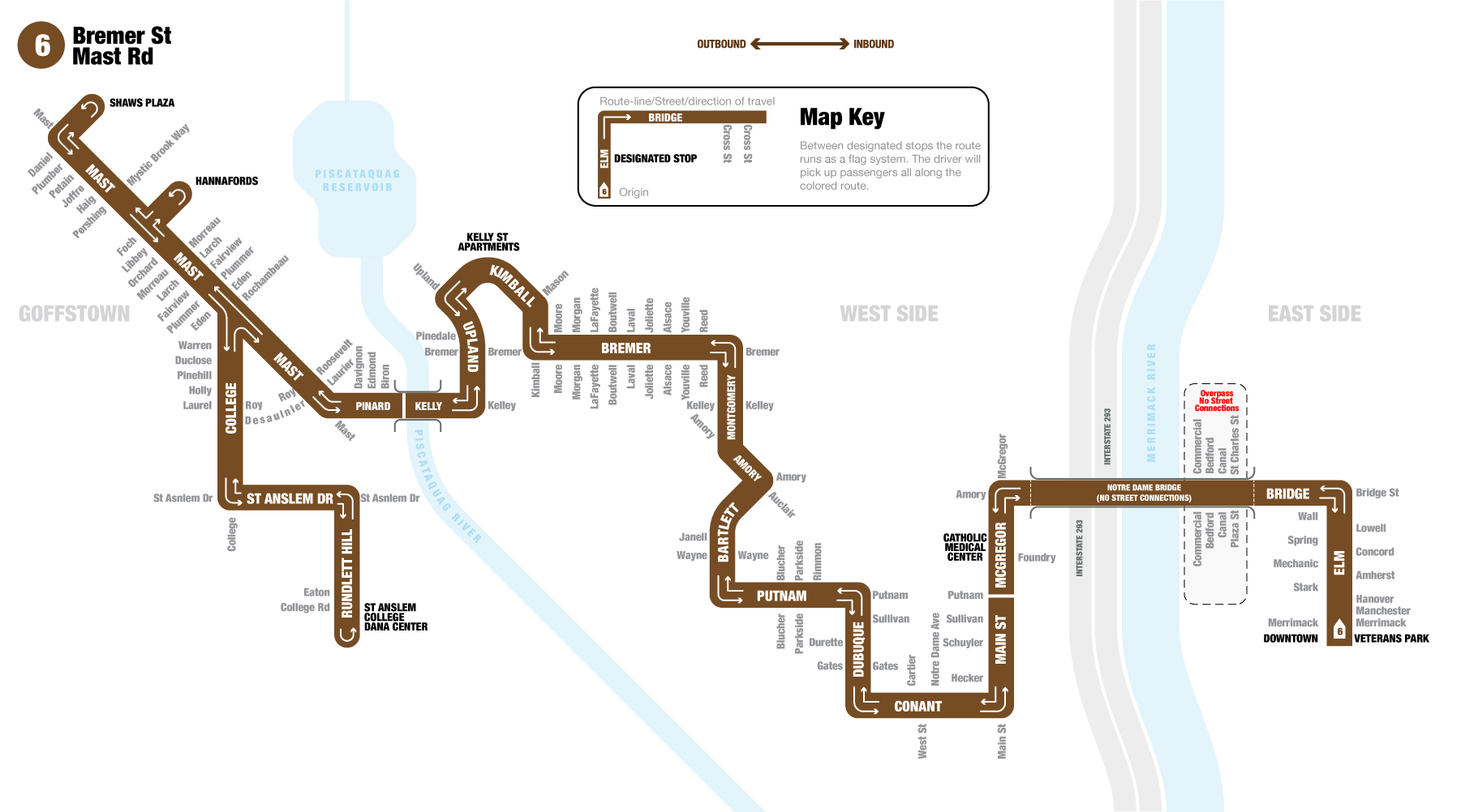 Route 6 Map