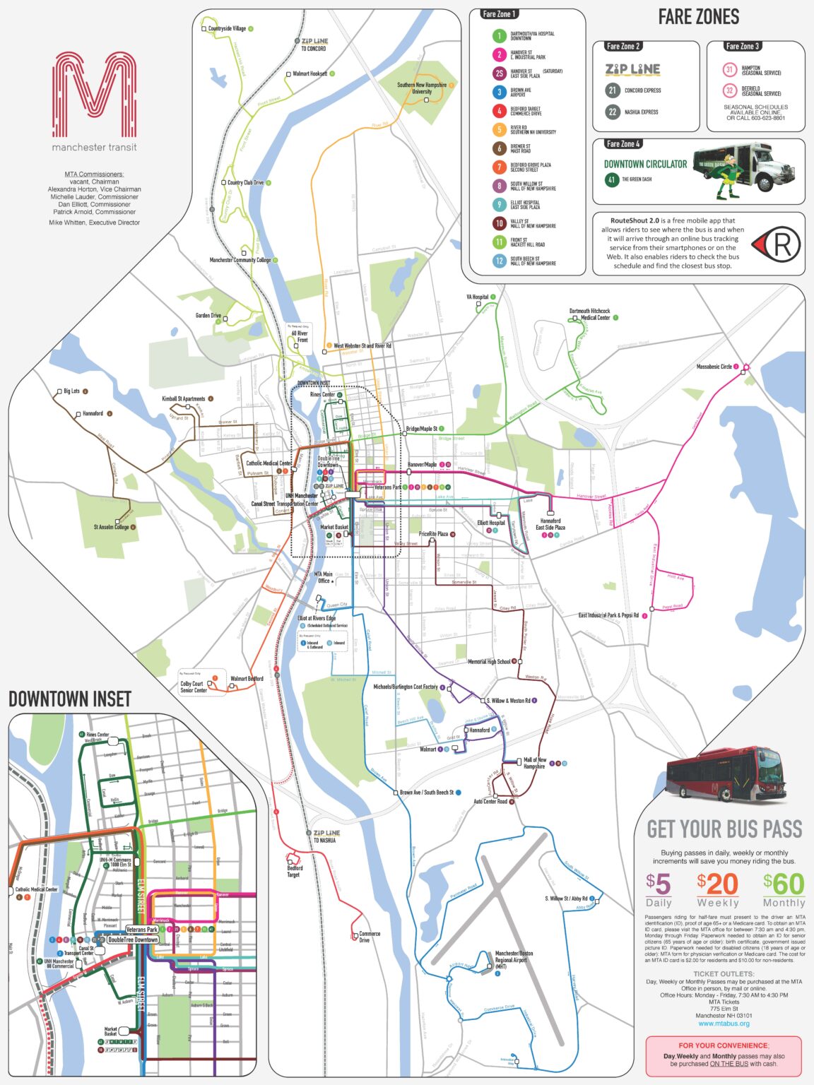 manchester transit Routes and Schedules | Manchester, NH